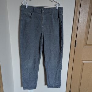 Corduroy Mom Straight Jean